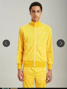 Palm Angels Yellow Track Jacket